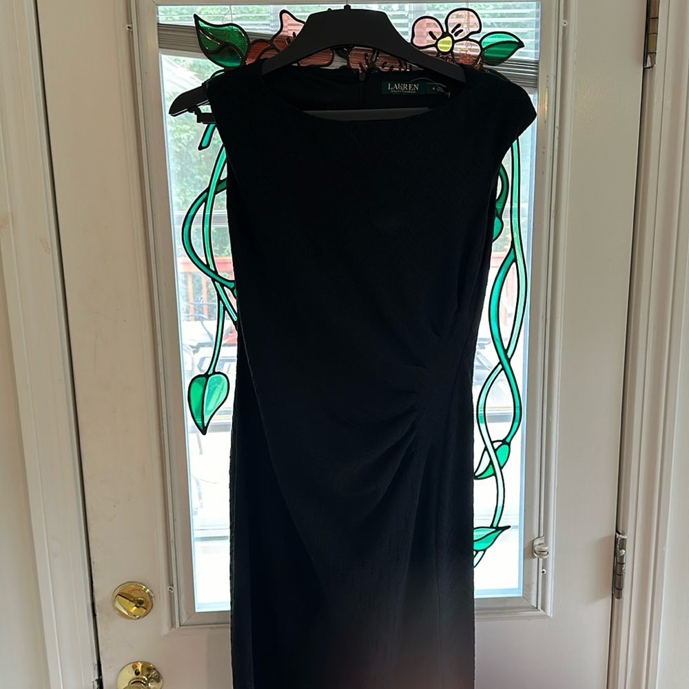 Lauren black occasion dress, Size 8, worn once